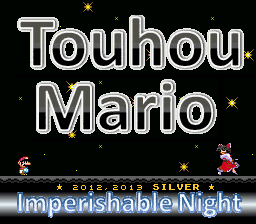 Touhou Mario - Imperishable Night Title Screen